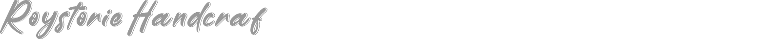 Roystorie Handcraf font preview
